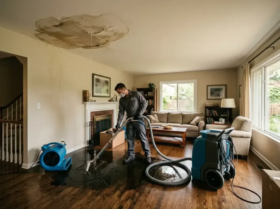 attic-pipe-burst-ceiling-drip-008 — frequently asked questions, Water Damage Restoration & Carpet Care in Rawls Springs, MS
